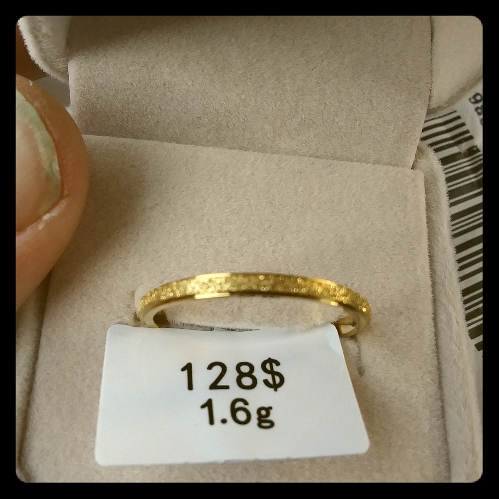 1.6G Pure Gold Ring Size 13